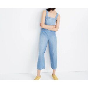 Madewell Light Blue Denim Jumpsuit